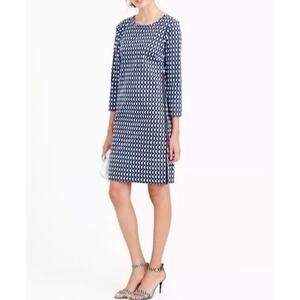 J. Crew Jet Set Geo Dress Size 2